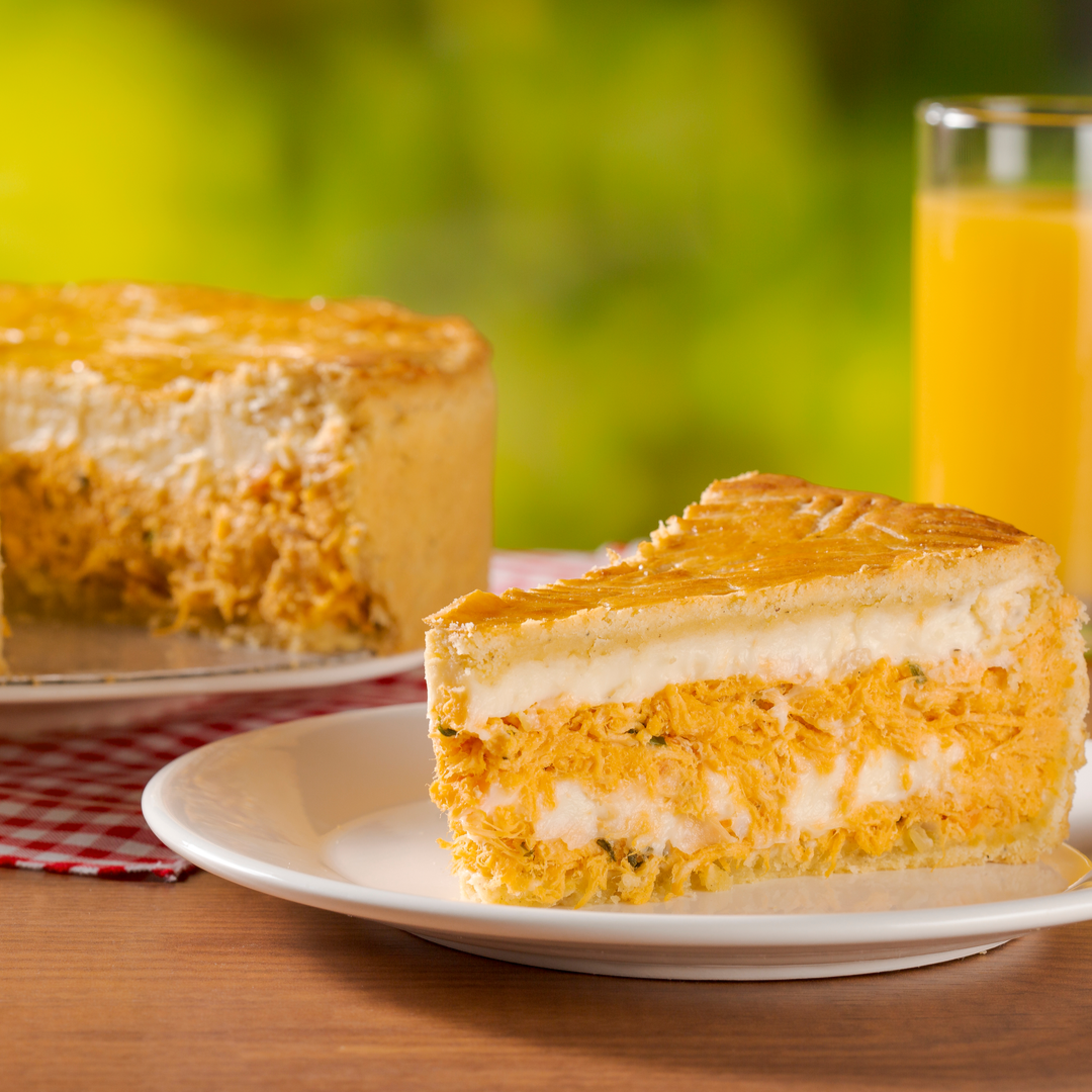 Empadão de Frango com Catupiry